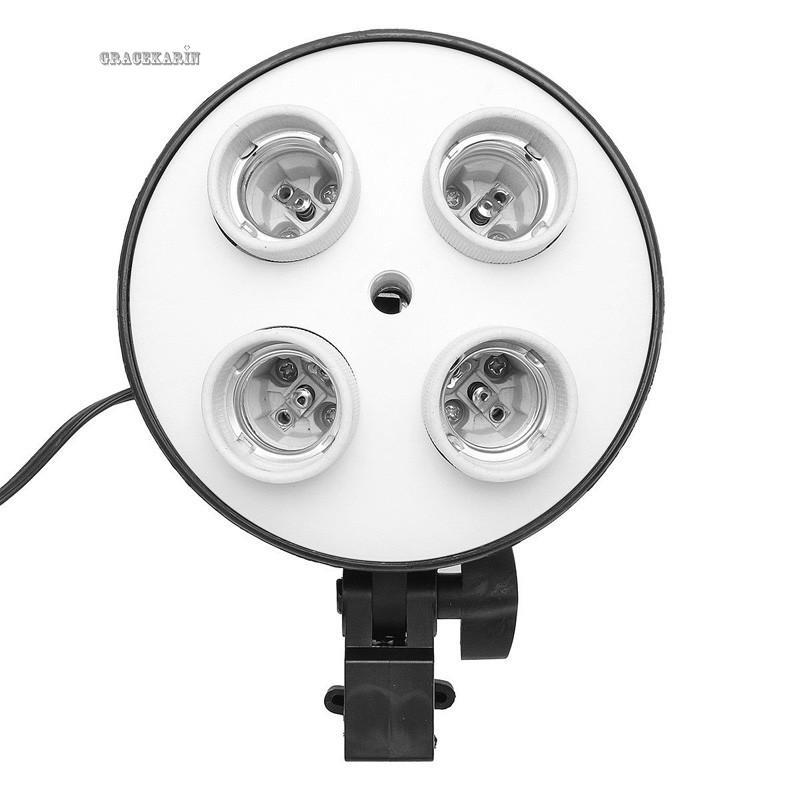 Bộ Đèn Hắt Sáng 4 Trong 1 E27 Dành Cho Studio Chụp Ảnh