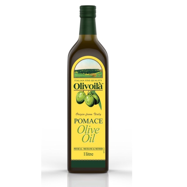 Dầu Ôliu Olivoilà Pomace chai 1 lit