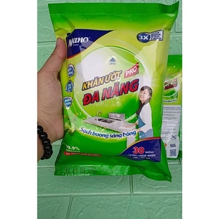 Khăn lau bếp đa năng Nano mẫu mới 💝FREESHIP💝 Túi 30 miếng lớn