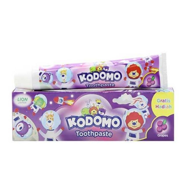 Kem đánh răng trẻ em Kodomo 25g Thái Lan