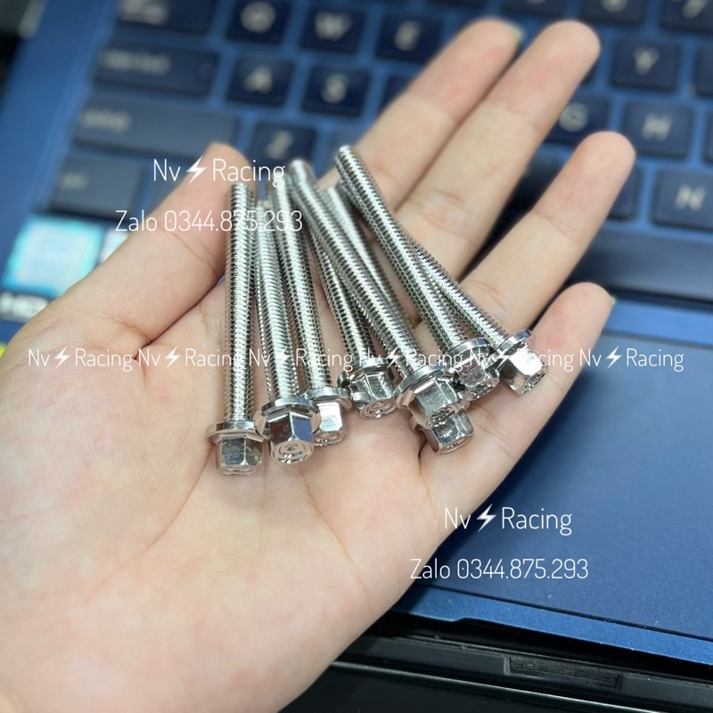 Ốc 6li Salaya kiểu thái có đủ size từ 1-9 phân bắt thông dụng nhiều vị trí xe