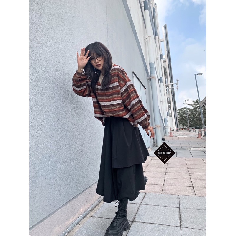 Áo len hoạ tiết vintage | BigBuy360 - bigbuy360.vn