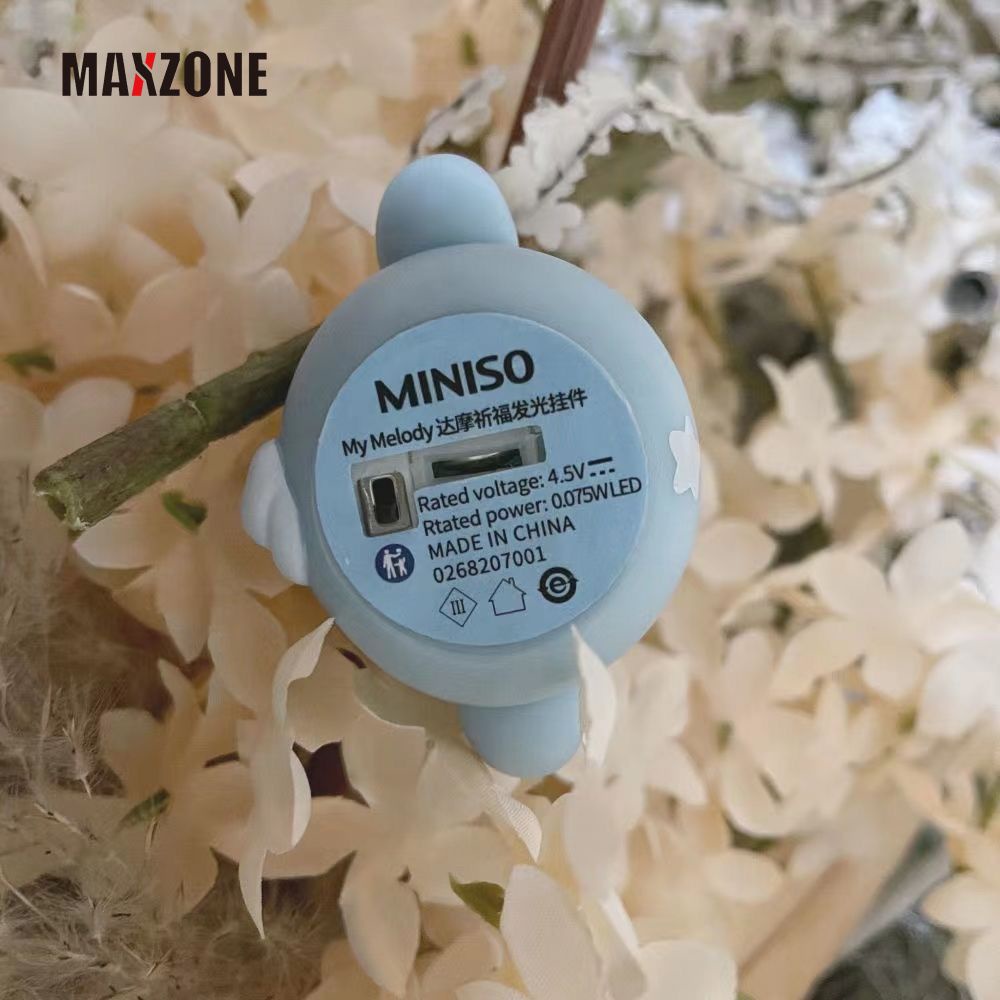 SANRIO Móc Khóa Hình Cinnamoroll My Melody Kuromi Dạ Quang Dễ Thương