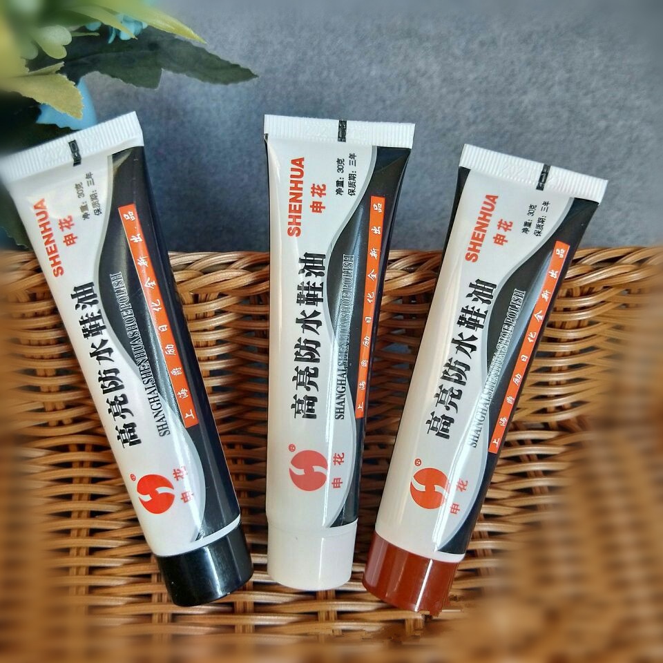Hàng Có Sẵn Giao Hàng Ngay Lập Phương#Keo Dán Đánh Bóng Giày Da Không Màu Đen Nâu Sáng Bán Sỉ 9