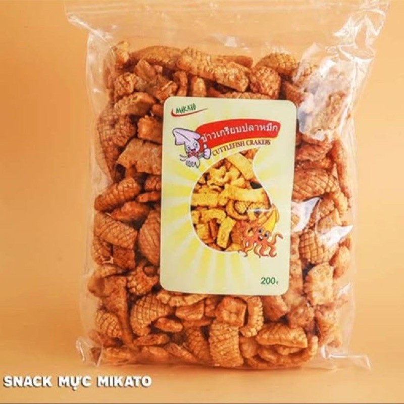 [Mã 159FMCGSALE giảm 8% đơn 500K] SNACK MỰC Thái Lan 200gr