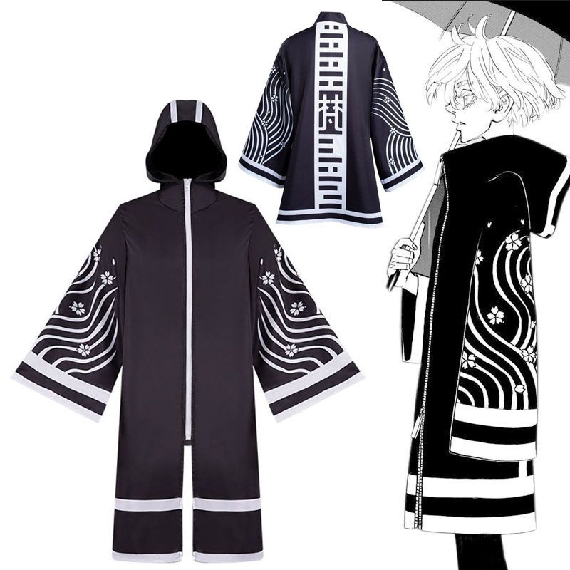 Trang phục hóa trang nhân vật Wakasa Imaushi Senju Kawaragi trong phim anime Tokyo Revengers dùng trong dịp Halloween