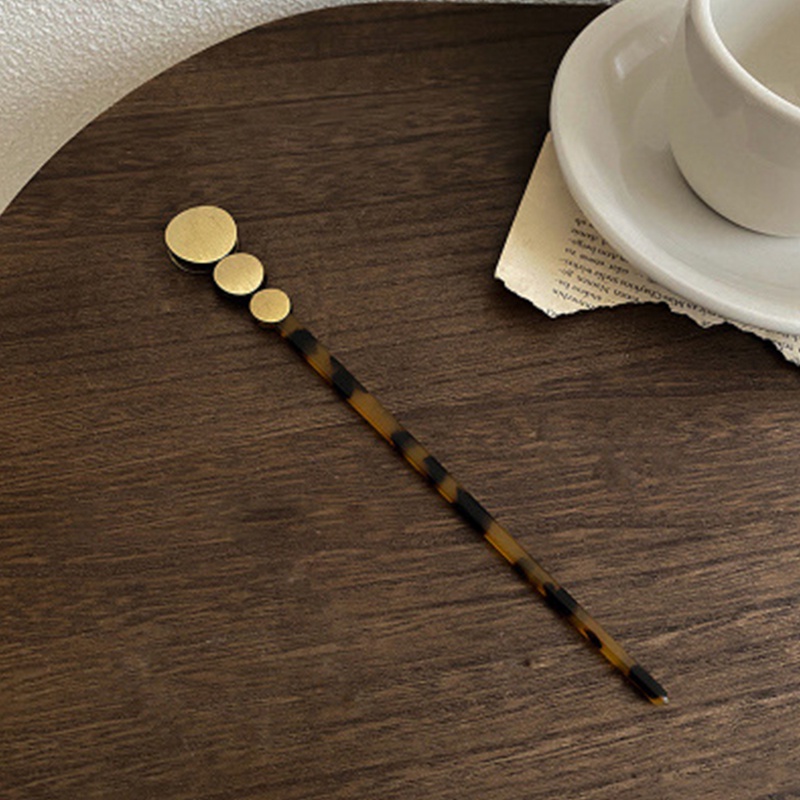 Trâm Cài Tóc Trong Suốt Hình Học Kiểu Trung Hoa Cho Nữ 1 Cái