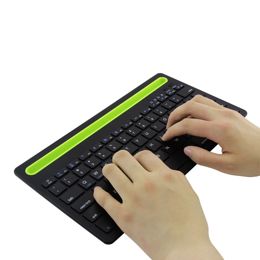 Bàn Phím Bluetooth Không Dây 2 Trong 1 Đa Năng Cho Máy Tính / Laptop / Máy Tính Bảng