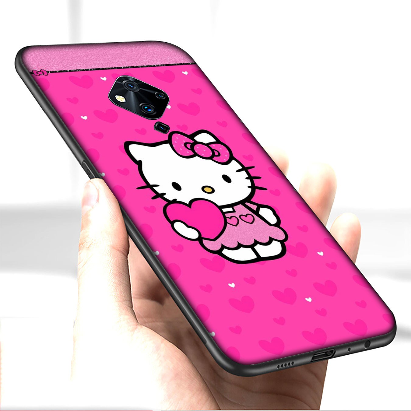 Samsung Galaxy A02S J2 J4 J5 J6 Plus J7 Prime A02 M02 j6+ A42 + Casing Soft Silicone Hello Kitty cute Phone Case