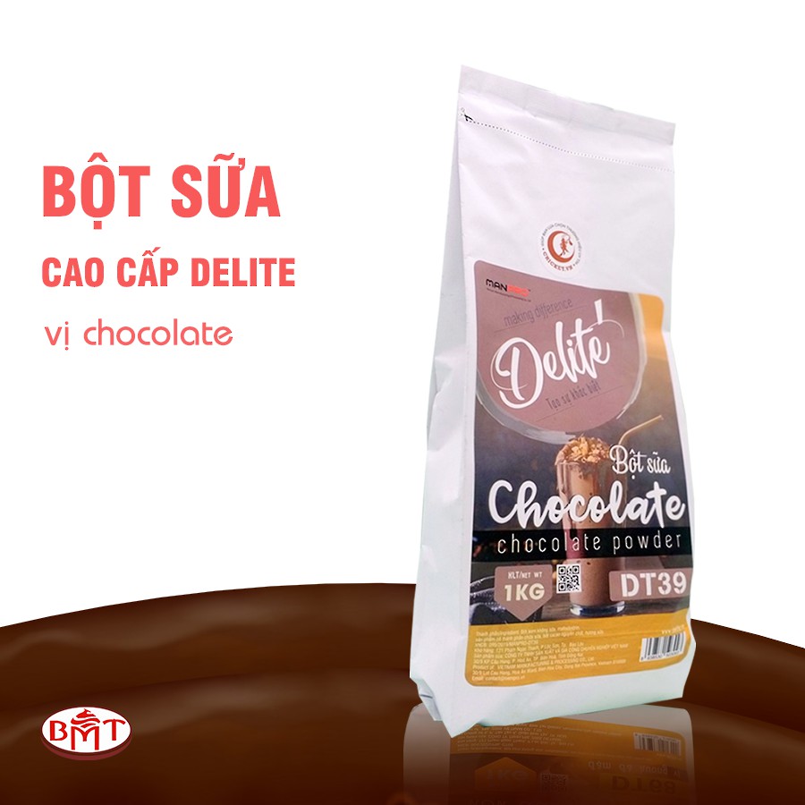 Bột Sữa Sô-Cô-La DELITE' 1KG [Cao Cấp]