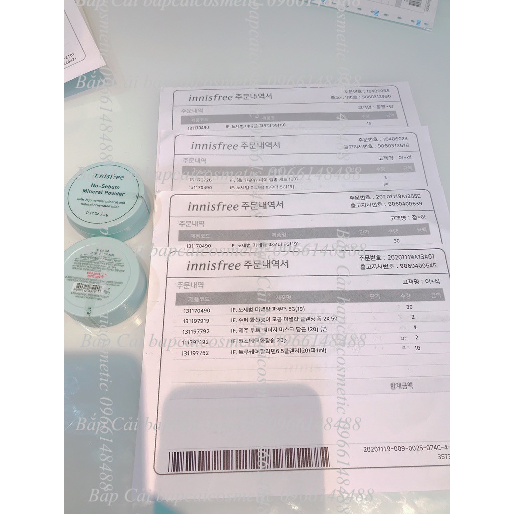 MBC Phấn phủ bột INF mineral powder cho da thiên dầu | BigBuy360 - bigbuy360.vn