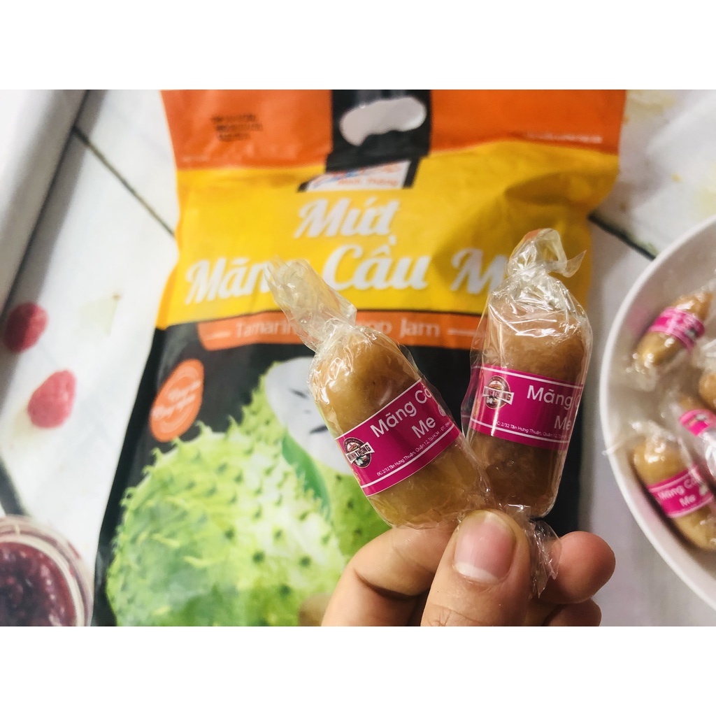 Kẹo Mứt mãng cầu me chua ngọt, đặc biệt