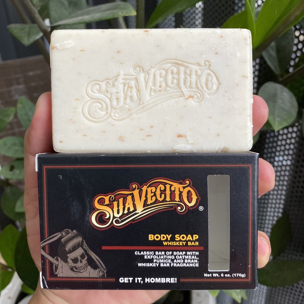 Xà phòng toàn thân Suavecito Body Soap – Whiskey Bar 170g