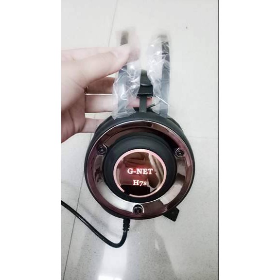 Tai nghe gaming Gnet H7s (Rung, Led)