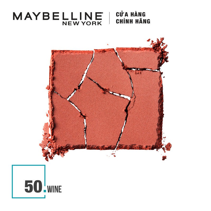 Phấn Má Hồng Maybelline Màu Đỏ Rượu 50 Wine 4.5g Fit Me Mono Blush