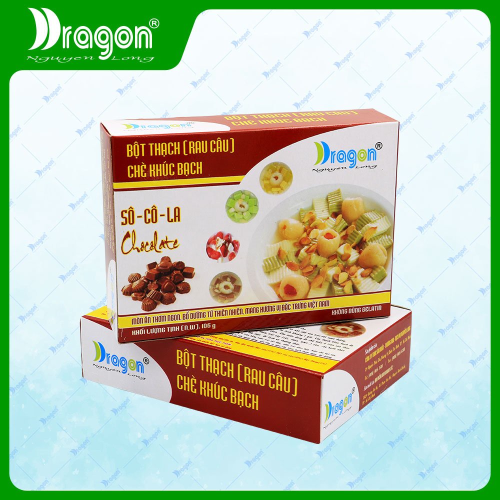 Bột Thạch Chè Khúc Bạch Socola Dragon