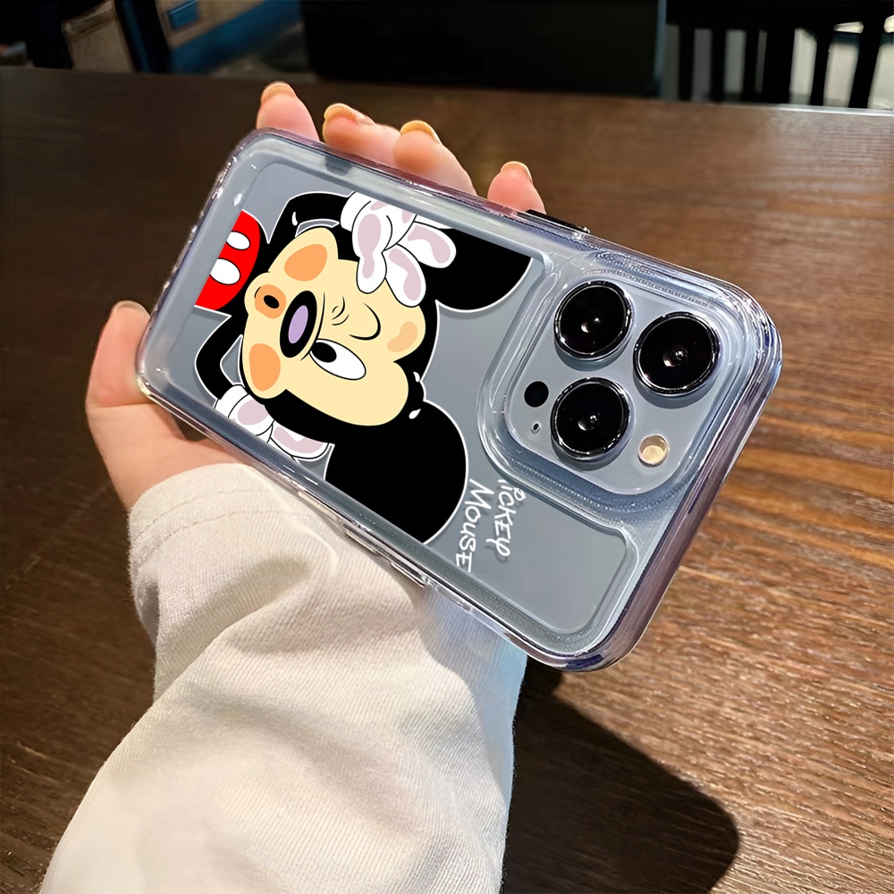 Ốp Điện Thoại Trong Suốt Họa Tiết Hoạt Hình Grimace Mickey Cho iphone 14 Plus 11 13promax 12 7Plus X XS Max 7 8 SE 2020
