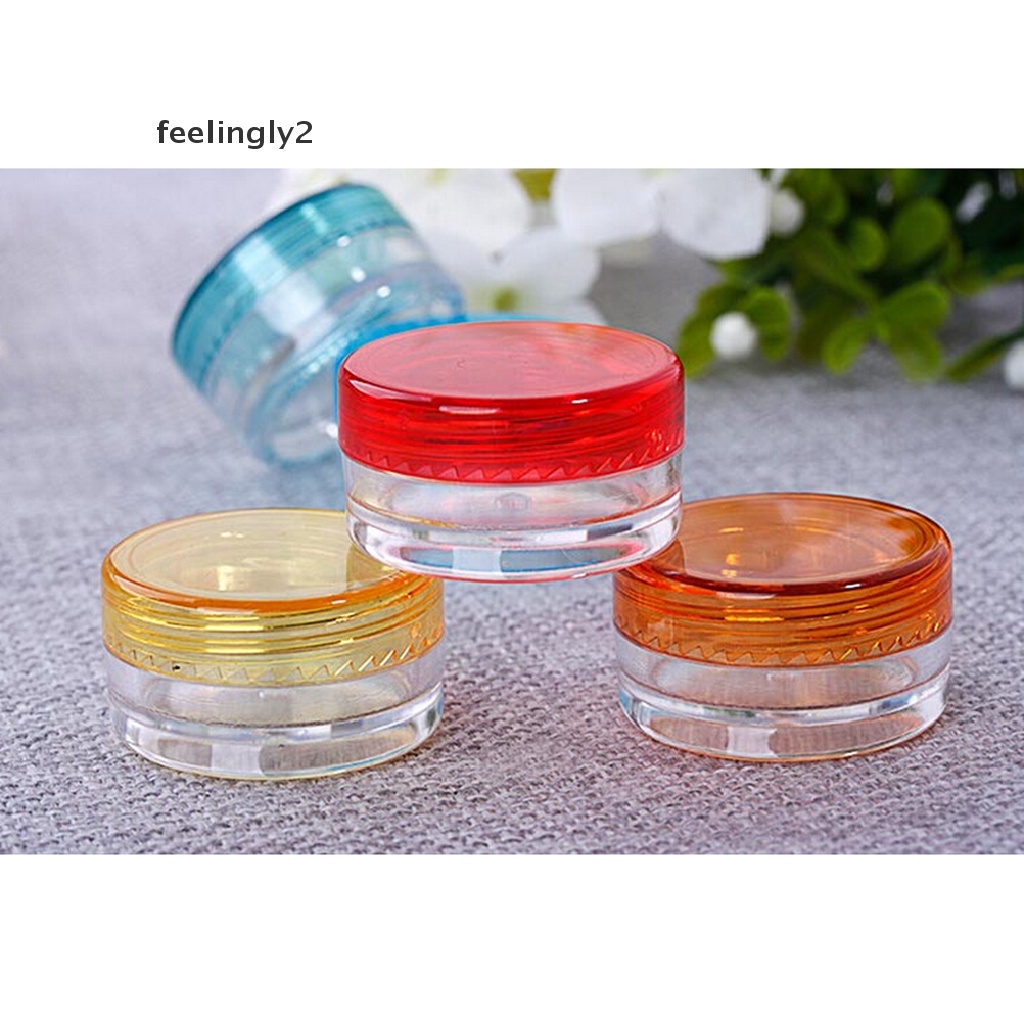 [Hàng mới về] Set 10 lọ rỗng chiết mỹ phẩm 5ml tiện lợi