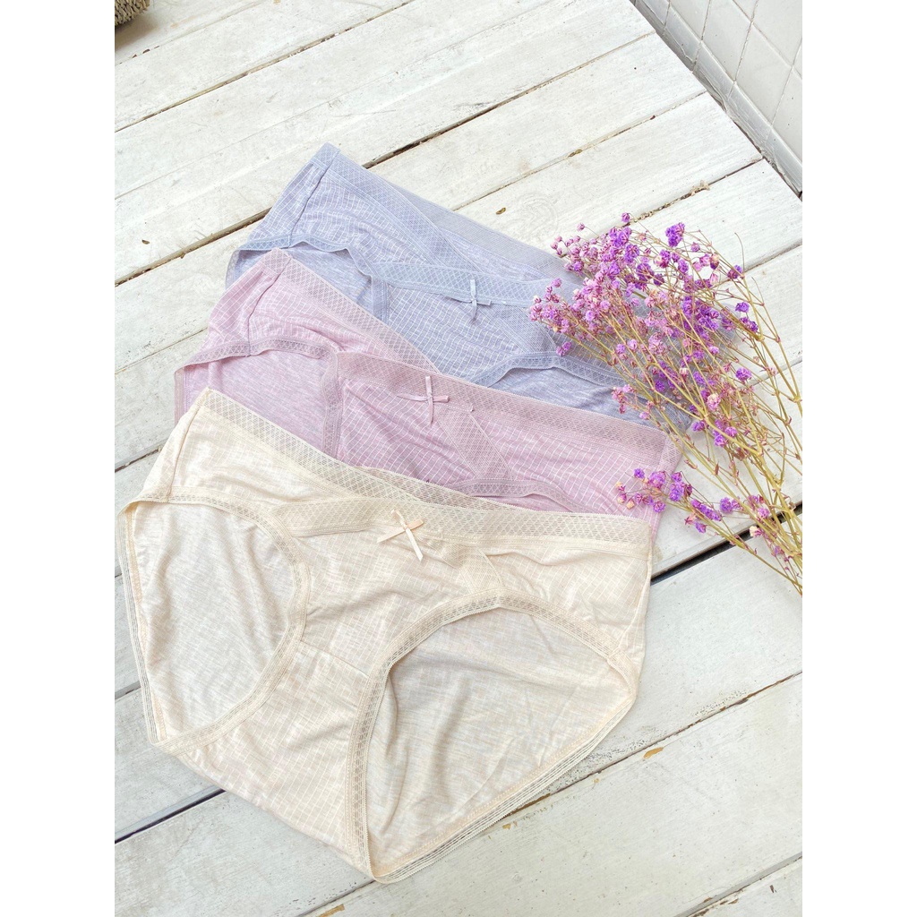 Quần Lót Bầu thông hơi kháng khuẩn cotton Co Giãn Thoải Mái