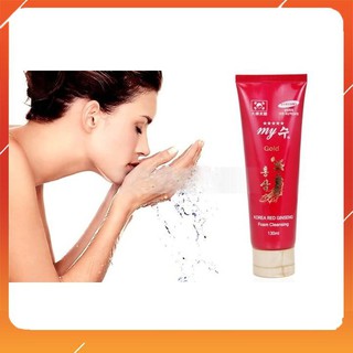 [BIG SALE] Sữa Rửa Mặt Hồng Sâm Đỏ My Gold 130ml