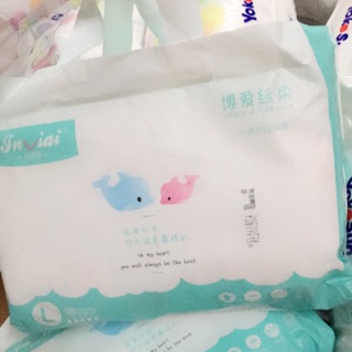 Tã quần Invai siêu mềm mỏng size L combo 2 bịch(38 cái/bịch)