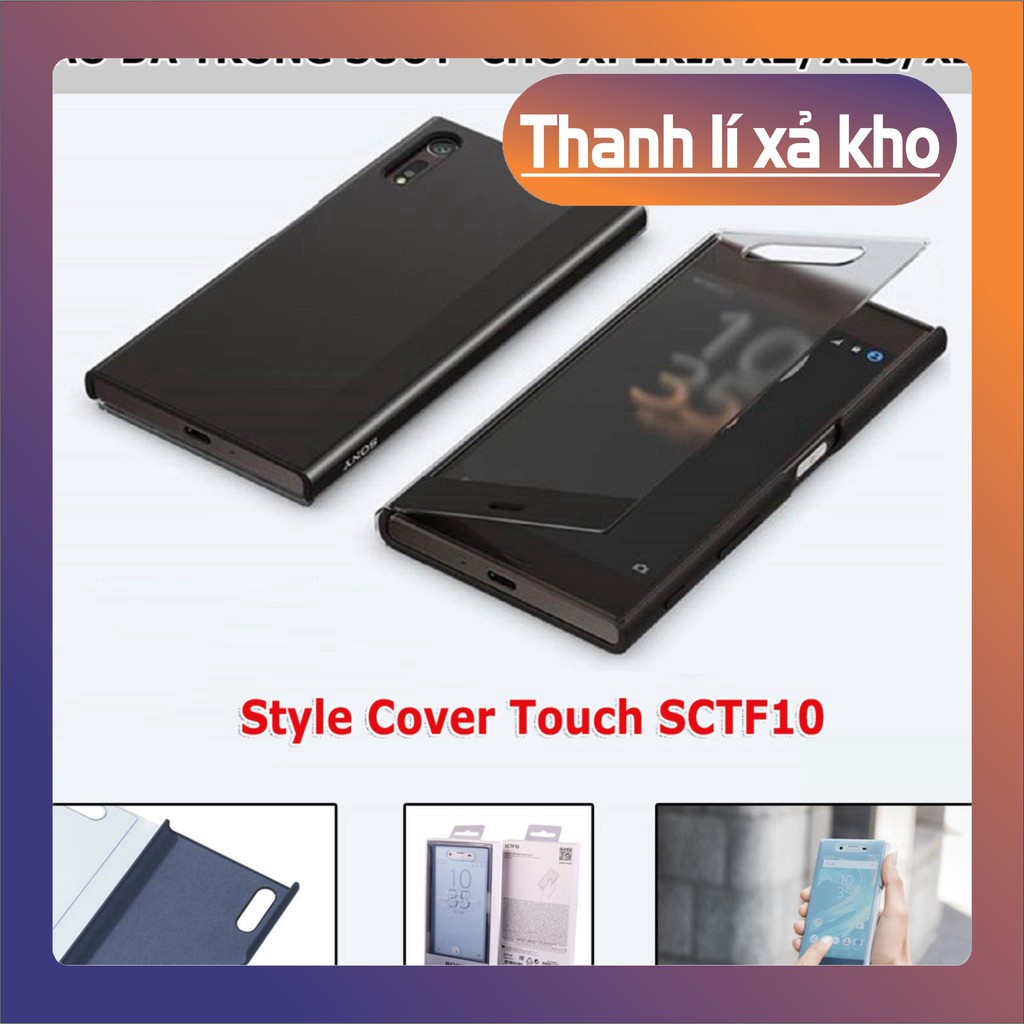 BAO DA SONY XPERIA XZ STYLE COVER TOUCH SCTF10