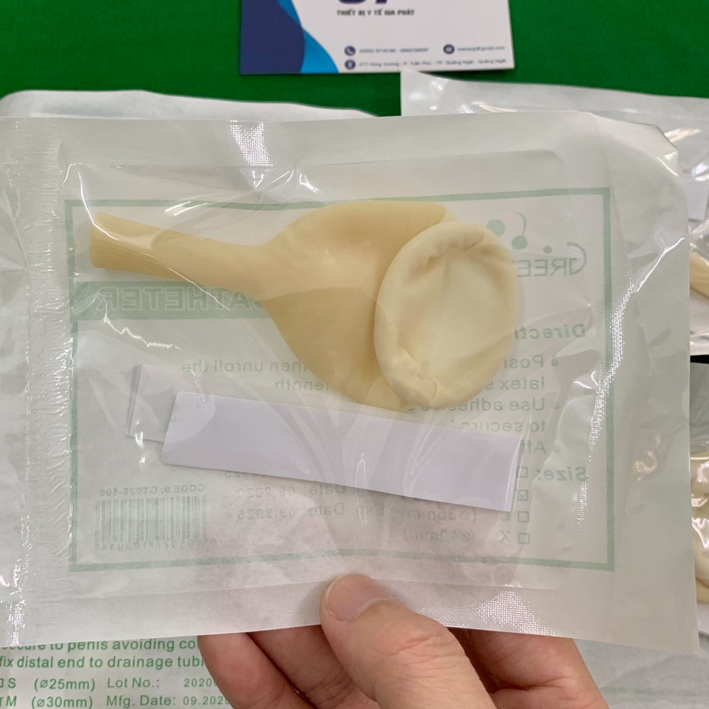 CAPOT TIỂU NAM BAO CAO SU TIỂU NAM TÚI DẪN LƯU NƯỚC TIỂU