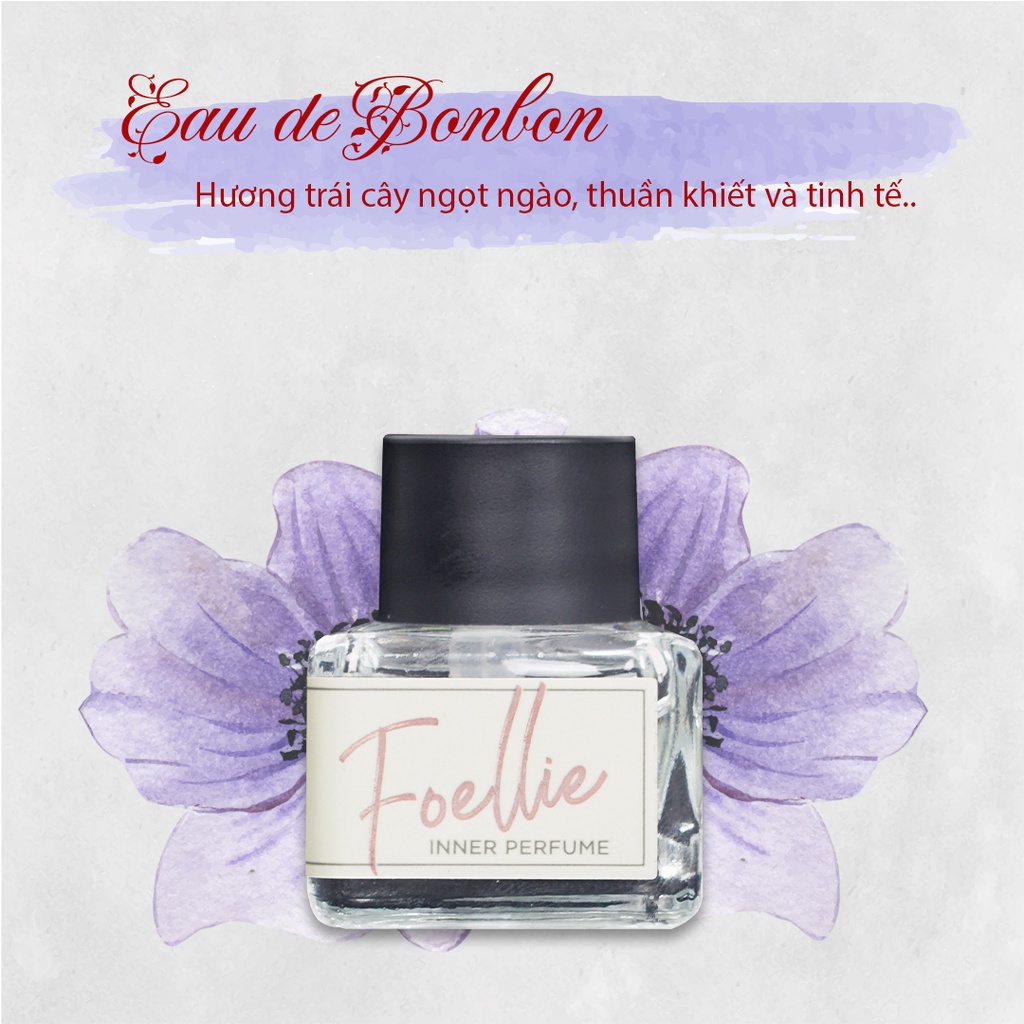 Nước hoa vùng kín Foellie chính hãng cao cấp Hàn Quốc nhiều mùi, lưu hương lâu 5ml