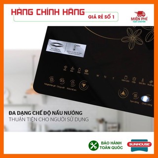 Bếp điện từ cảm ứng sunhouse( k tặng nồi lẩu )