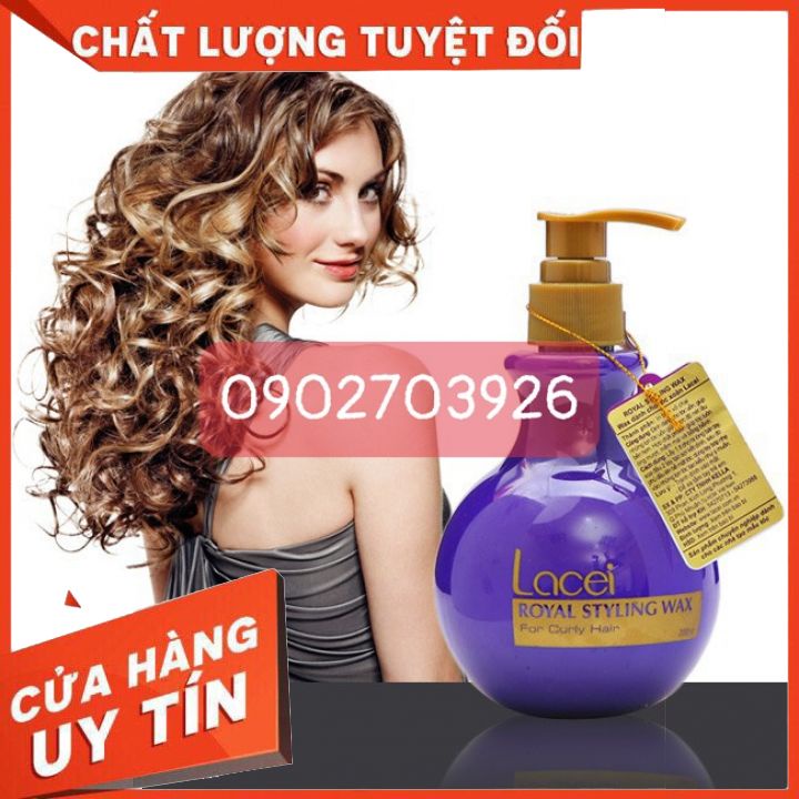 Wax tạo kiểu tóc Lacei ( hũ màu tím ) giữ nếp tóc uấn mềm -vào lọn tự nhiên-không bết -dưỡng tóc chống khô sơ trẻ ngọn