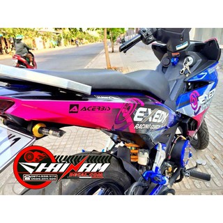 Tem Trùm Exciter 150 Xanh Hồng Exedy