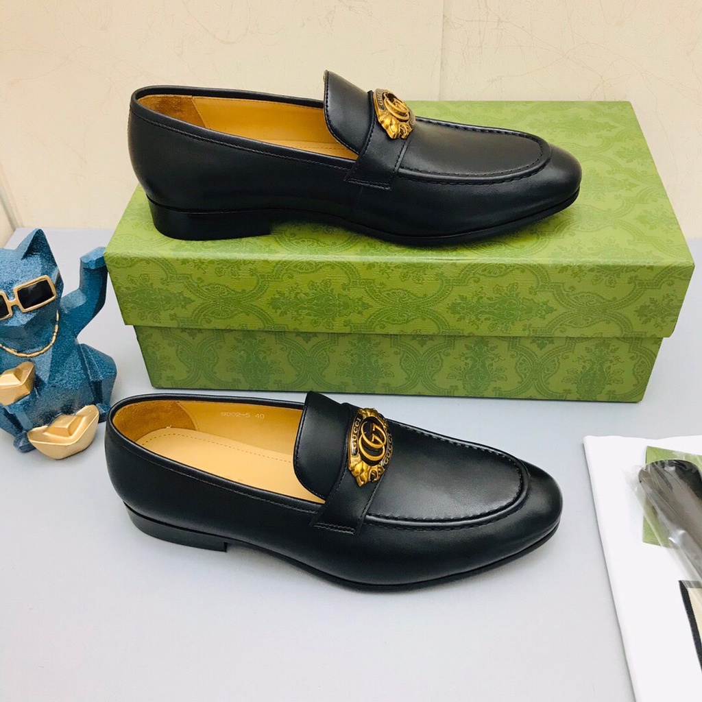 Giày Loafer ☀ FULLBOX BILL TÚI ☀ Gucci tag đồng fullbox [ Dota ]