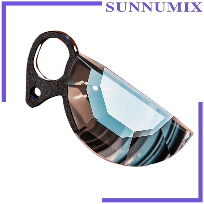 [SUNNIMIX]Semicircle Kaleidoscope Camera Lens Filter Optical Glass Prism Photographic