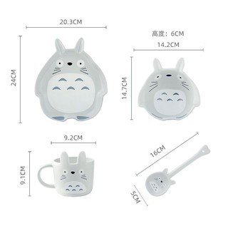 Set 4 bộ đồ ăn cute