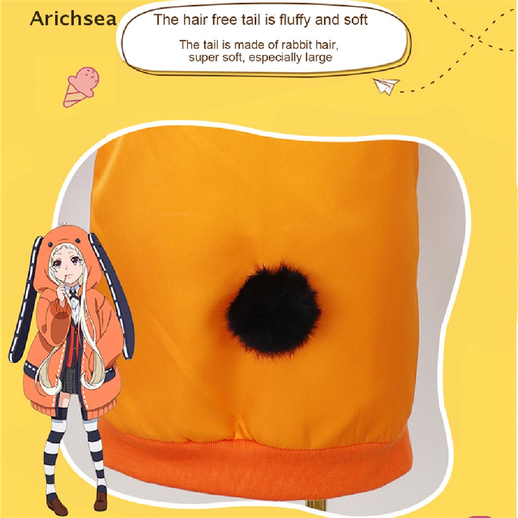 Set Áo Khoác Hoodie Và Vớ Hóa Trang Nhân Vật Anime Kakegurui Yomotsuki Runa