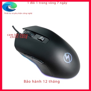 Chuột máy vi tính Laptop Gaming Lightning GX686 RGB Optical chuột chơi game dây bọc dù cực mềm mại và chắc chắn dài 1.6m