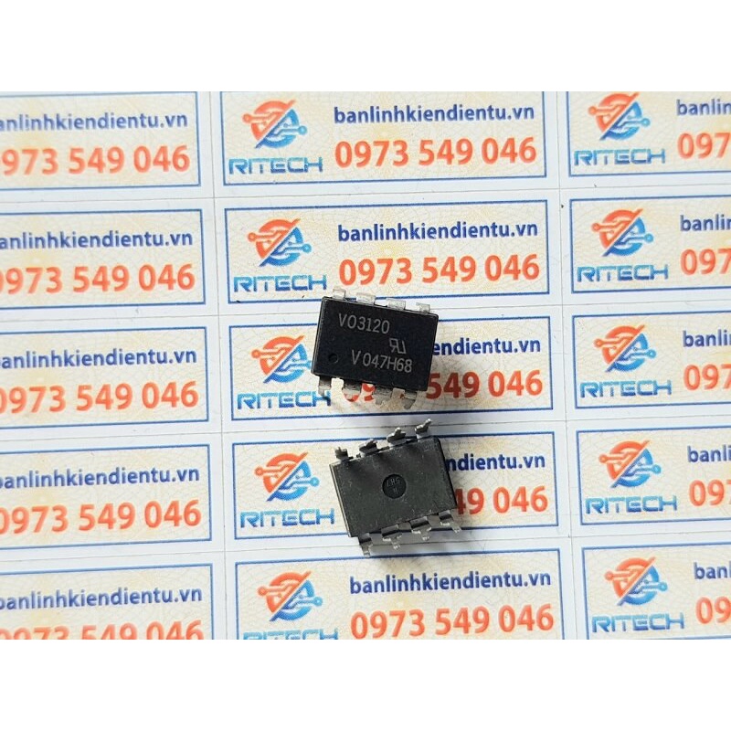 [combo 2 chiếc] VO3120 IC điều khiển Mosfet và IGBT DIP-8