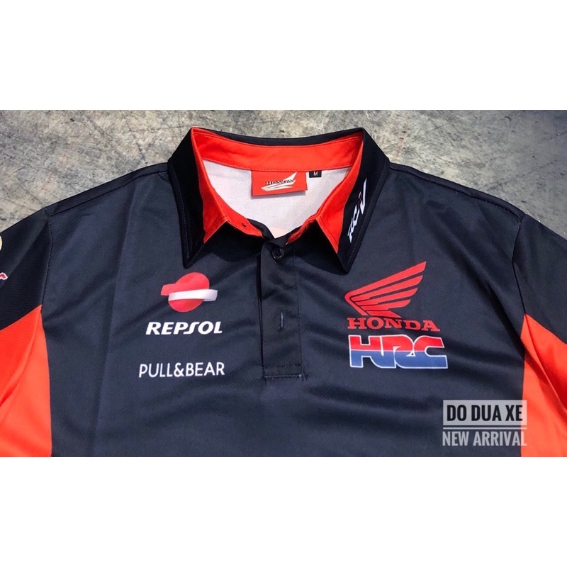 Áo thun đua xe polo Moto GP_Honda