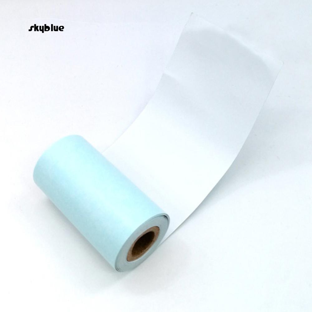 3 cuộn giấy dán nhiệt tự dính 57x30mm cho Paperang P1 | WebRaoVat - webraovat.net.vn