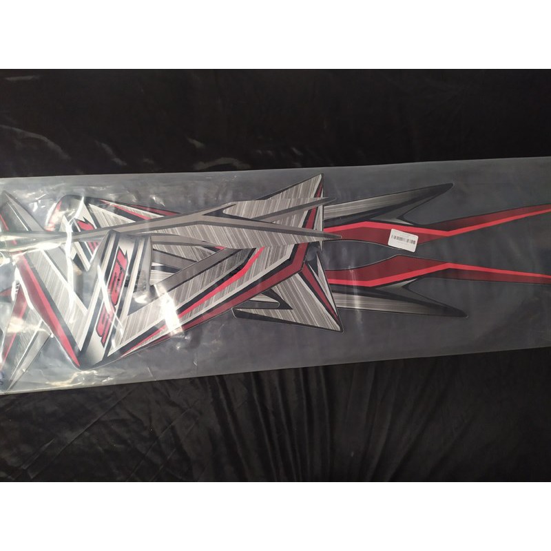 TEM BỘ XE AIR BLADE (ABL)125 MÀU XÁM ĐỎ