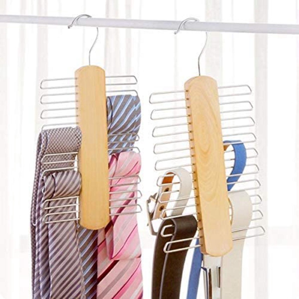 ELLSWORTH Set 20 Thanh Treo Cà Vạt Chống Trượt Tiện Lợi