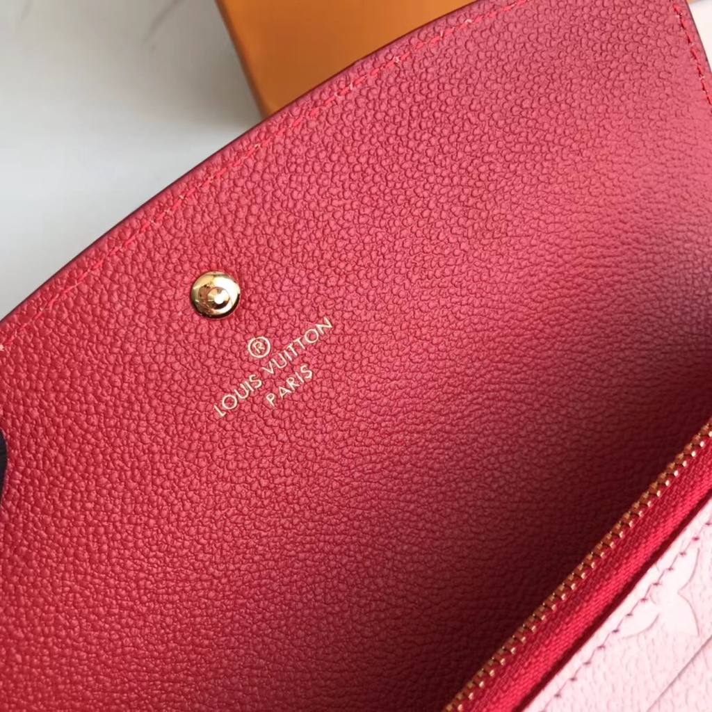 Sẵn sàng giao hàng Ví nữ Emilie mới của Louis Vuitton LV có hộp M63918