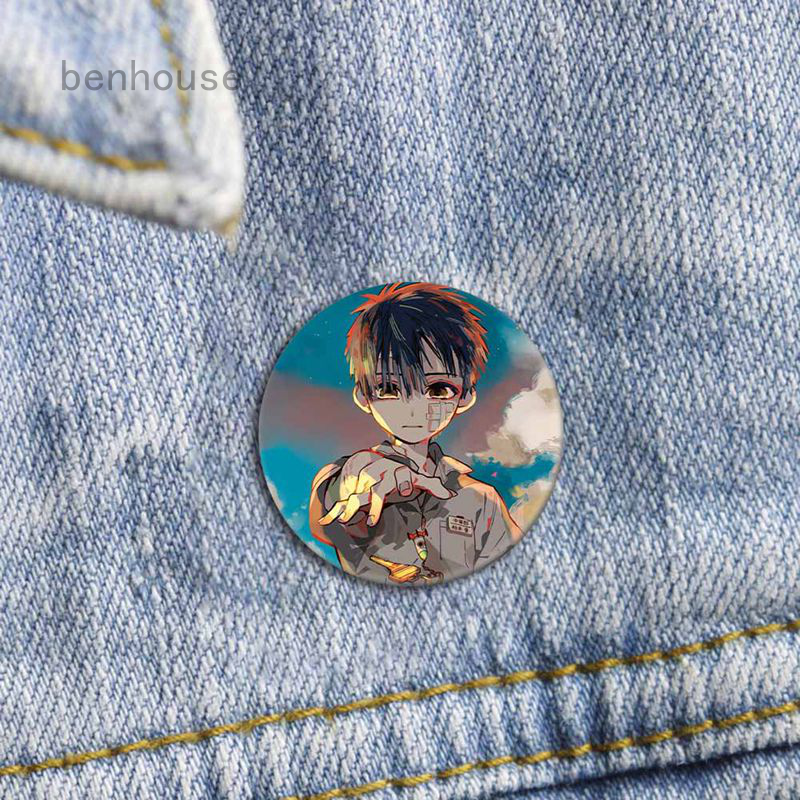 1 Huy Hiệu Hình Nhân Vật Hanako-Kun