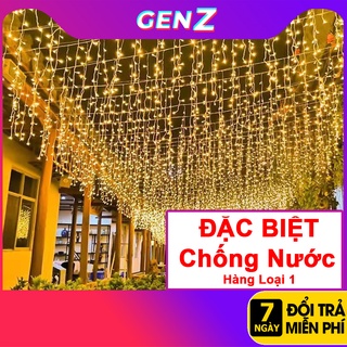ĐÈN LED MÀNH THẢ TRANG TRÍ 16M 65 SỢI Đèn Led Mành Rũ Trang Trí Ngoài Trời, Trang Trí Ban Công, Quán Cafe, Tiệc cưới