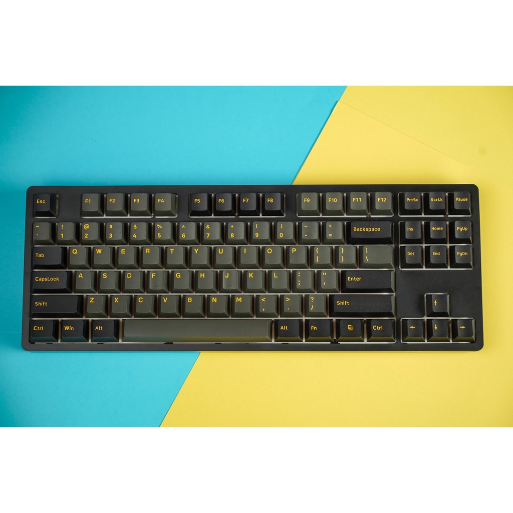 Bàn phím cơ gaming E-Dra EK387FL / EK387 Pro Gateron Switch/ Usb Type C - Hàng chính hãng