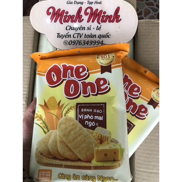 Bánh Gạo One One Pho Mai Ngô