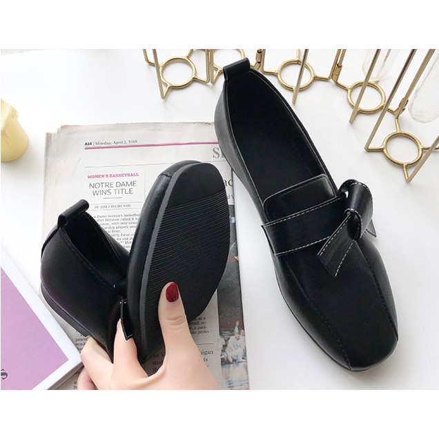 D149- giày mọi nữ, giày búp bê đính nơ | BigBuy360 - bigbuy360.vn