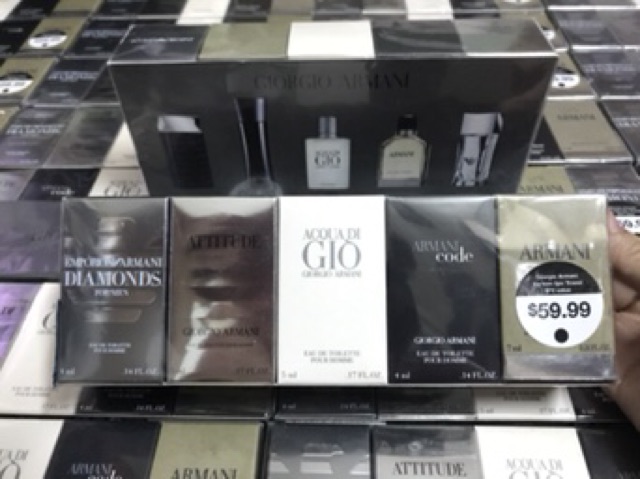 💥 Gift set nước hoa nam Giorgio Armani - Có tách set
