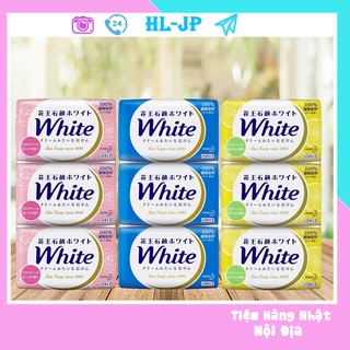 Xà phòng tắm kao white, xà bông kao nhật bản 130g