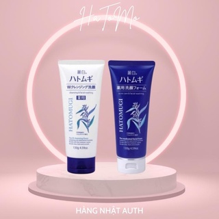 Sữa rửa mặt Hatomugi 130g cấp ẩm dưỡng trắng làm mềm da chiết xuất ý dĩ